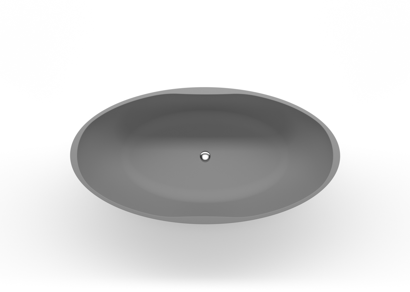 Gray Freestanding Tub BW04 LGRY Badeloft USA