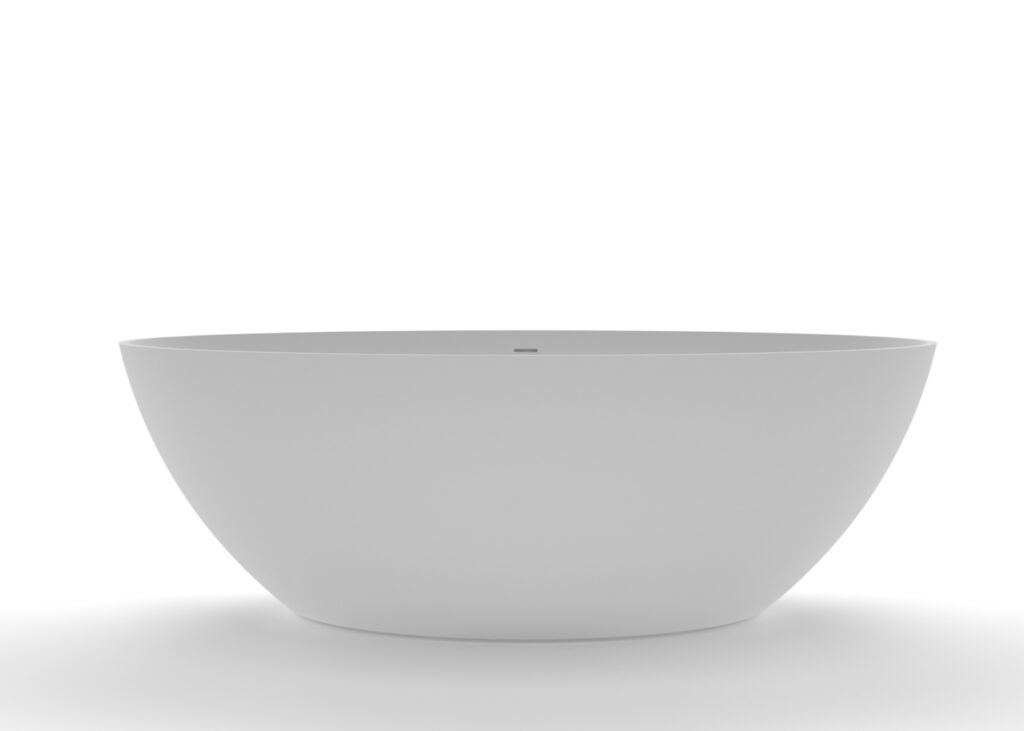 70" Freestanding Tub Model BW05XL Stone Resin Badeloft USA