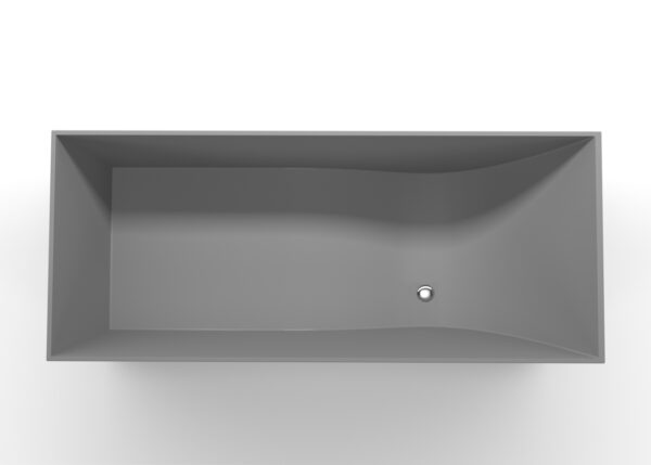 Freestanding Bathtub Bathtub-06-XL-Grey Top View