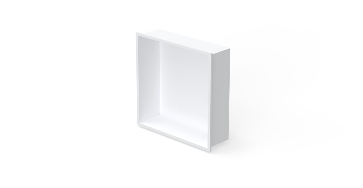 White Shower / Bathtub Niche NS-01