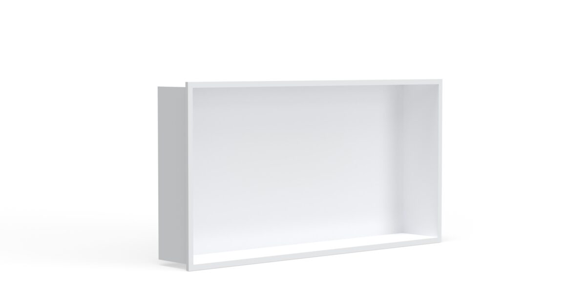 White Shower / Bathtub Niche NS-03