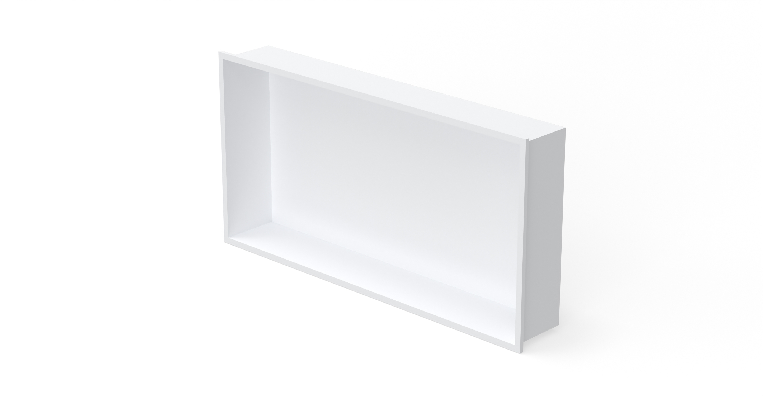 White Shower / Bathtub Niche NS-03