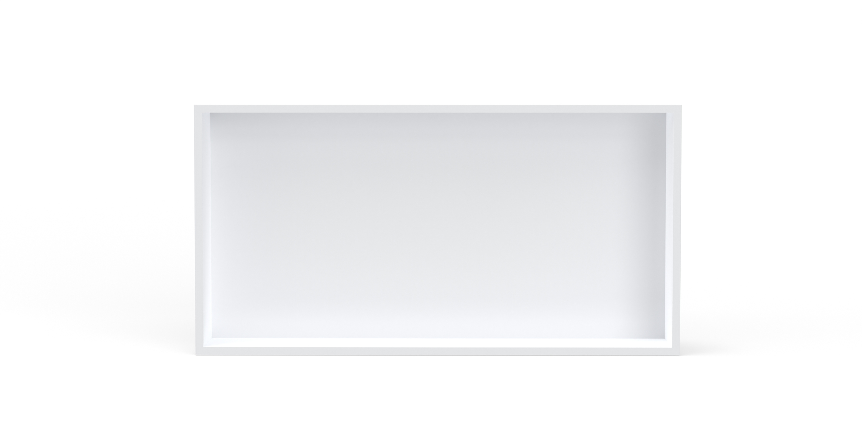 White Shower / Bathtub Niche NS-03