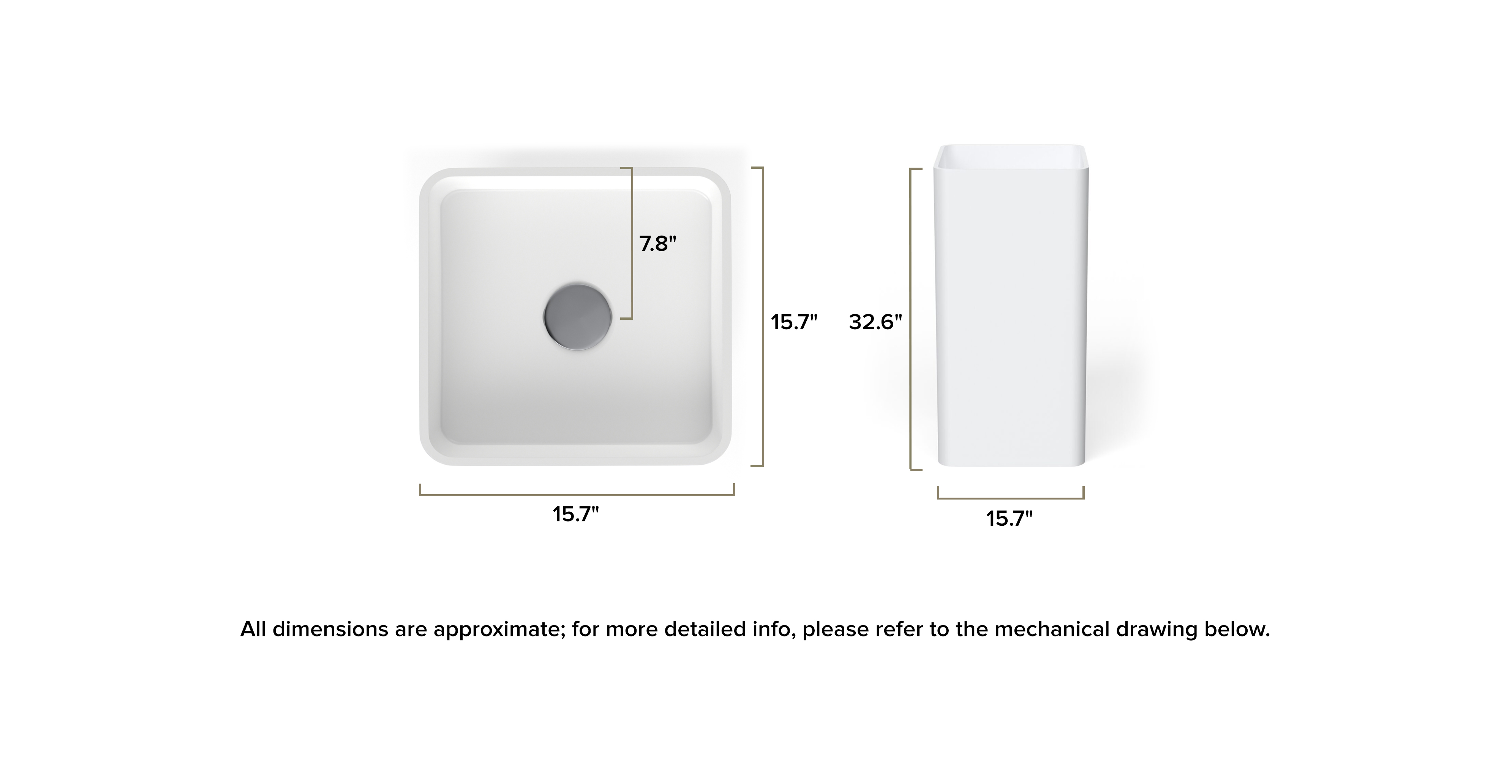 Freestanding Sink SB-01