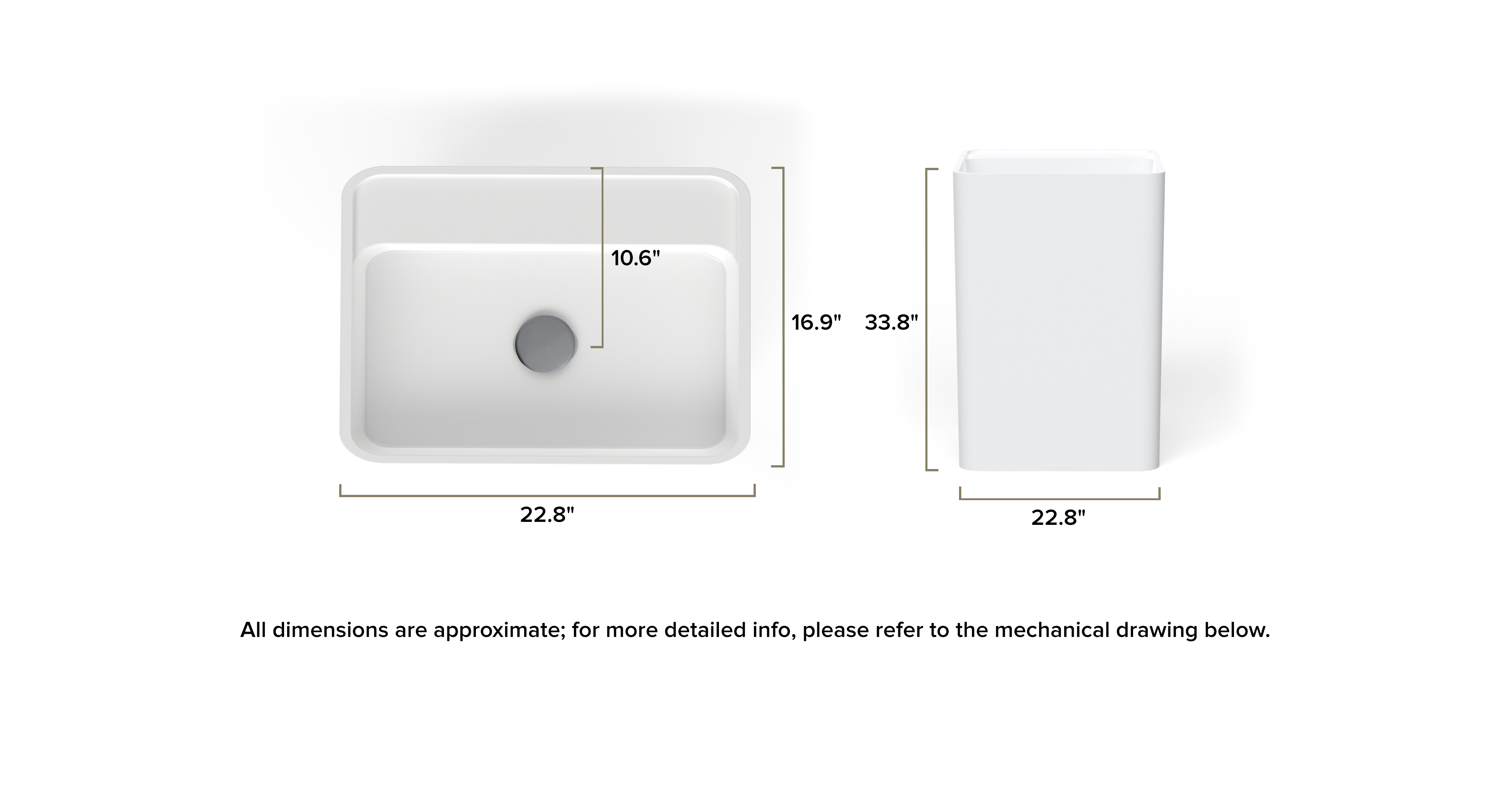 Freestanding Sink SB-02-A