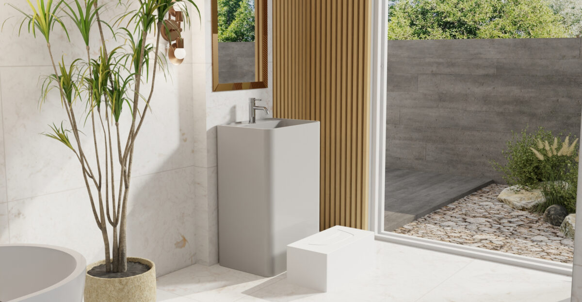 Freestanding Sink - SB-02-A | Badeloft