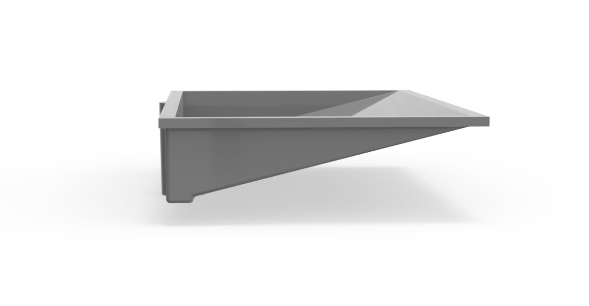 Undermount Ramp Sink UB-04-L
