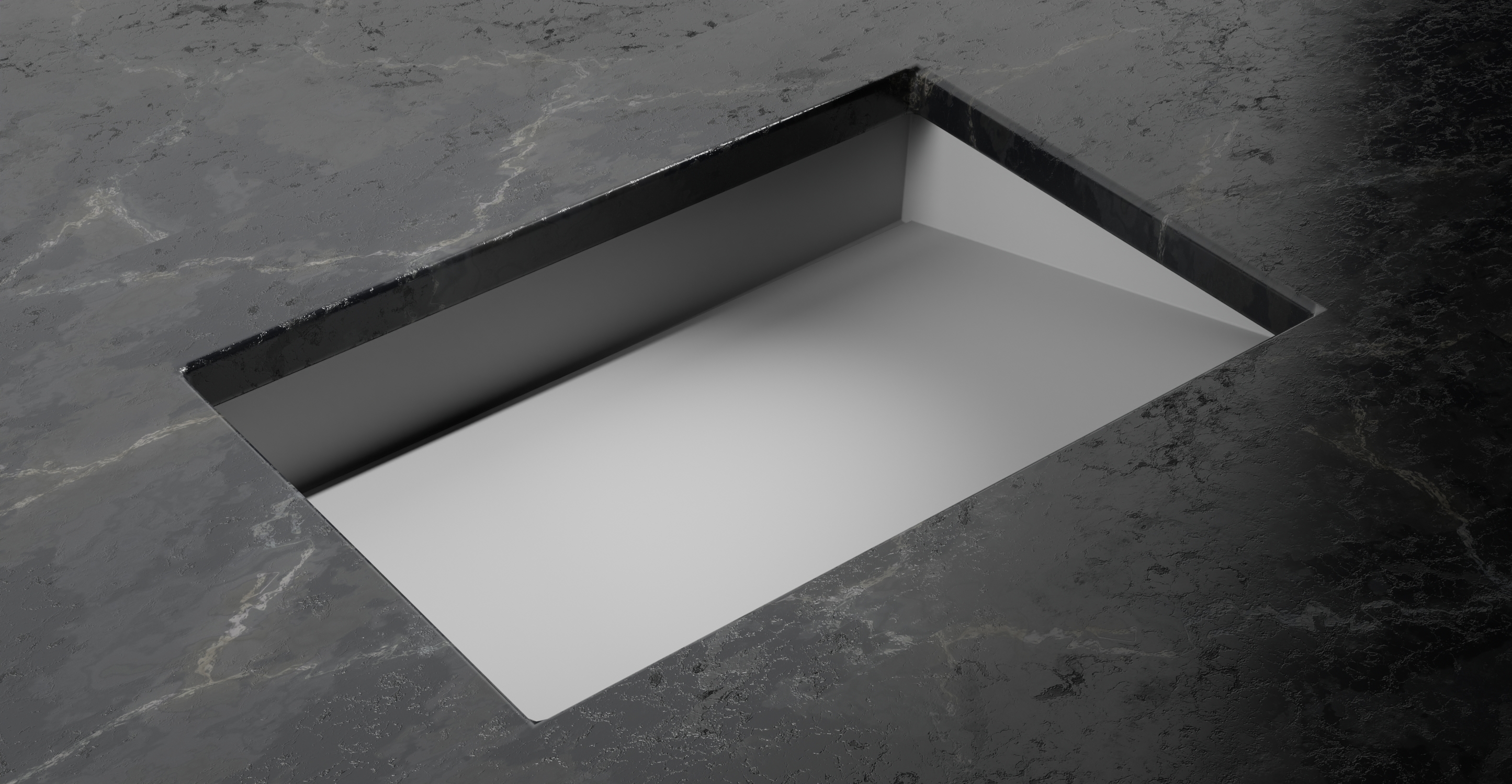 Undermount Ramp Sink UB-04-L