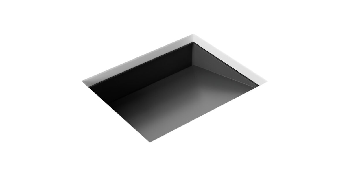Undermount Ramp Sink UB-04-M-BLK