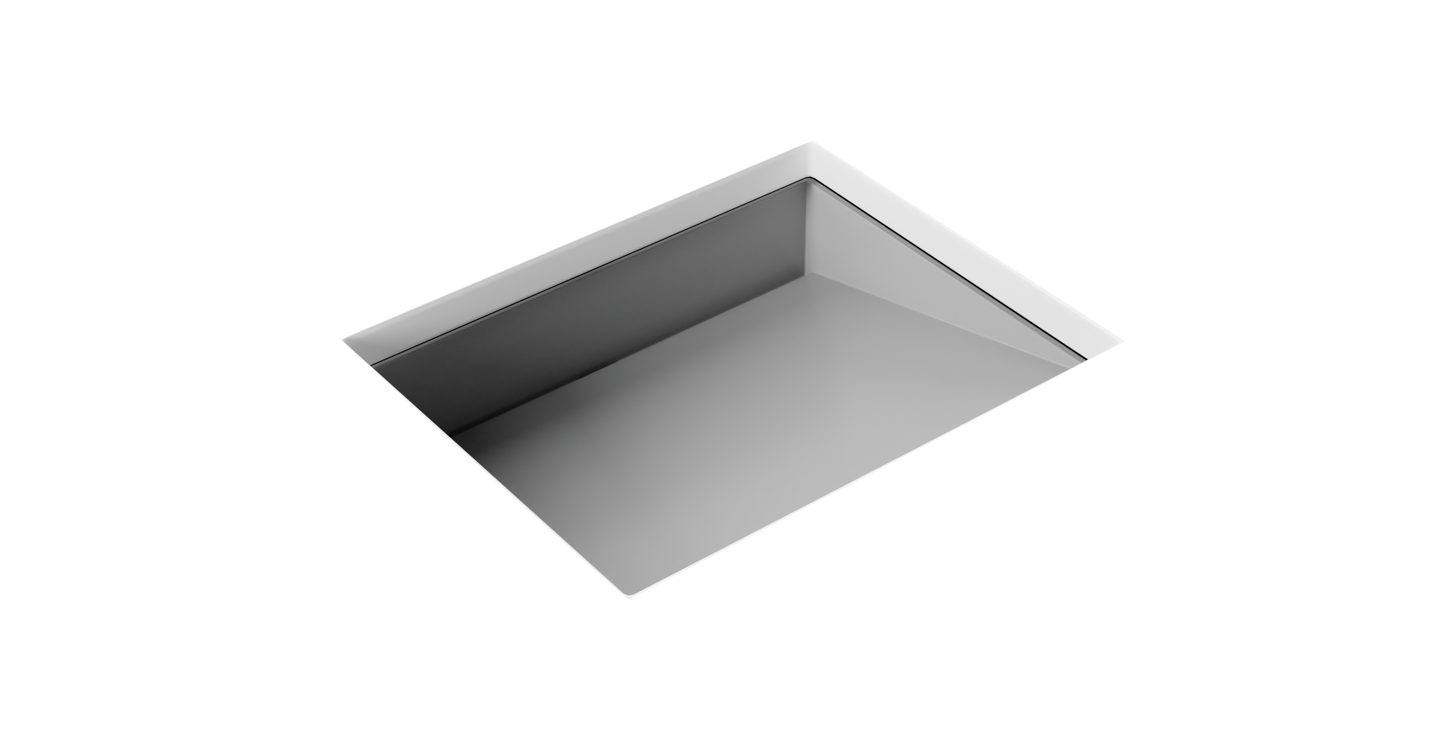 Undermount Ramp Sink UB-04-M-GRY