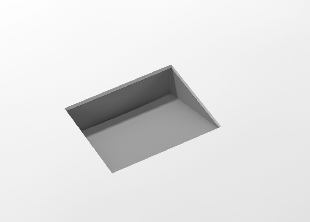 Undermount Ramp Sink UB-04-M-GRY