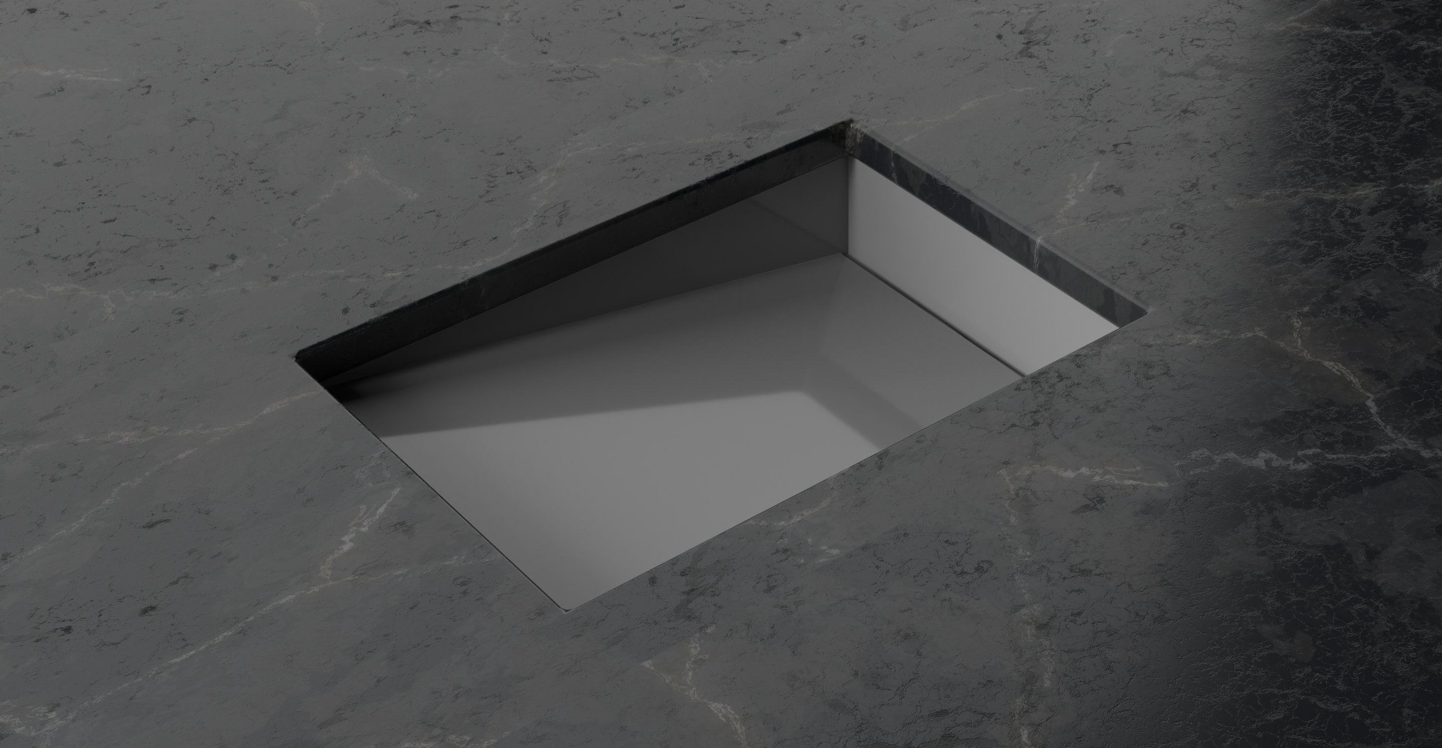 Undermount Ramp Sink UB-04-RL
