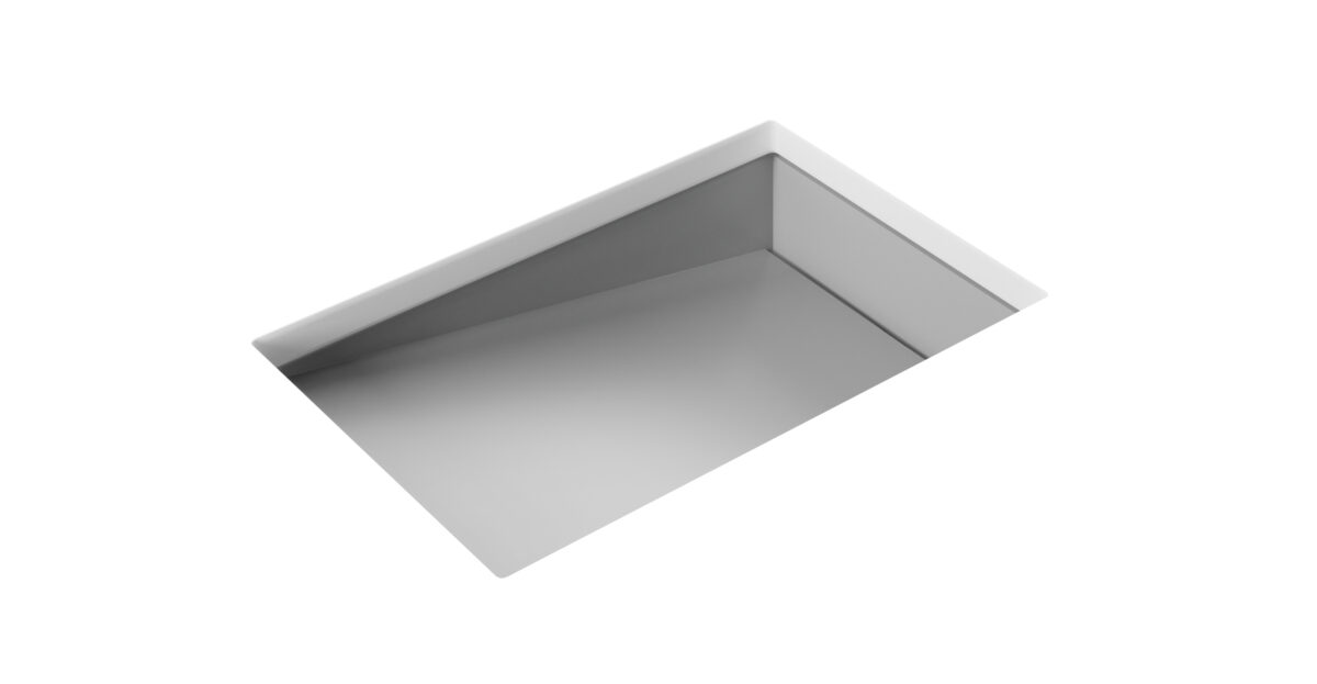 Undermount Ramp Sink - Model UB-04-RL | Badeloft USA