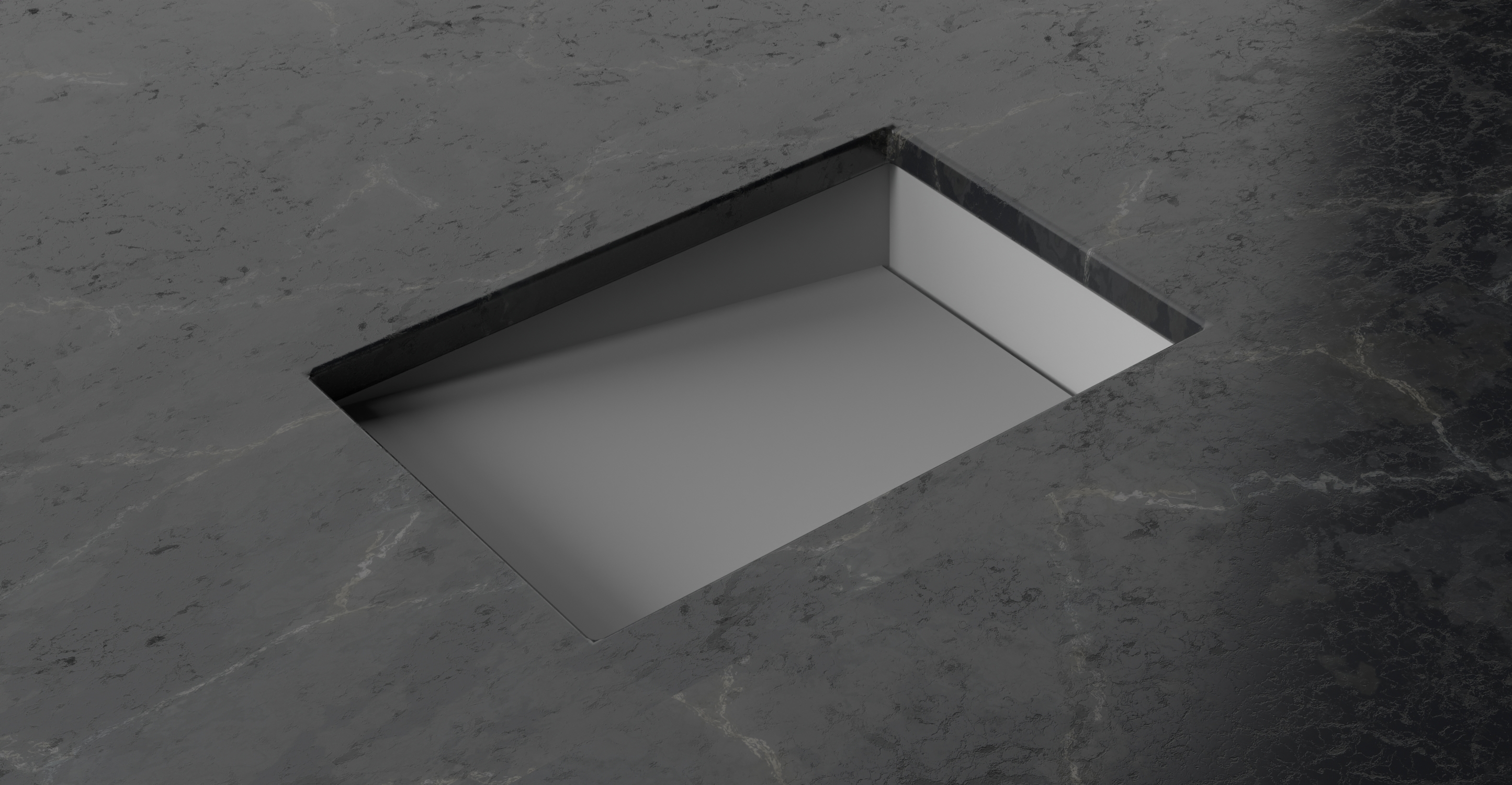 Undermount Ramp Sink UB-04-RL