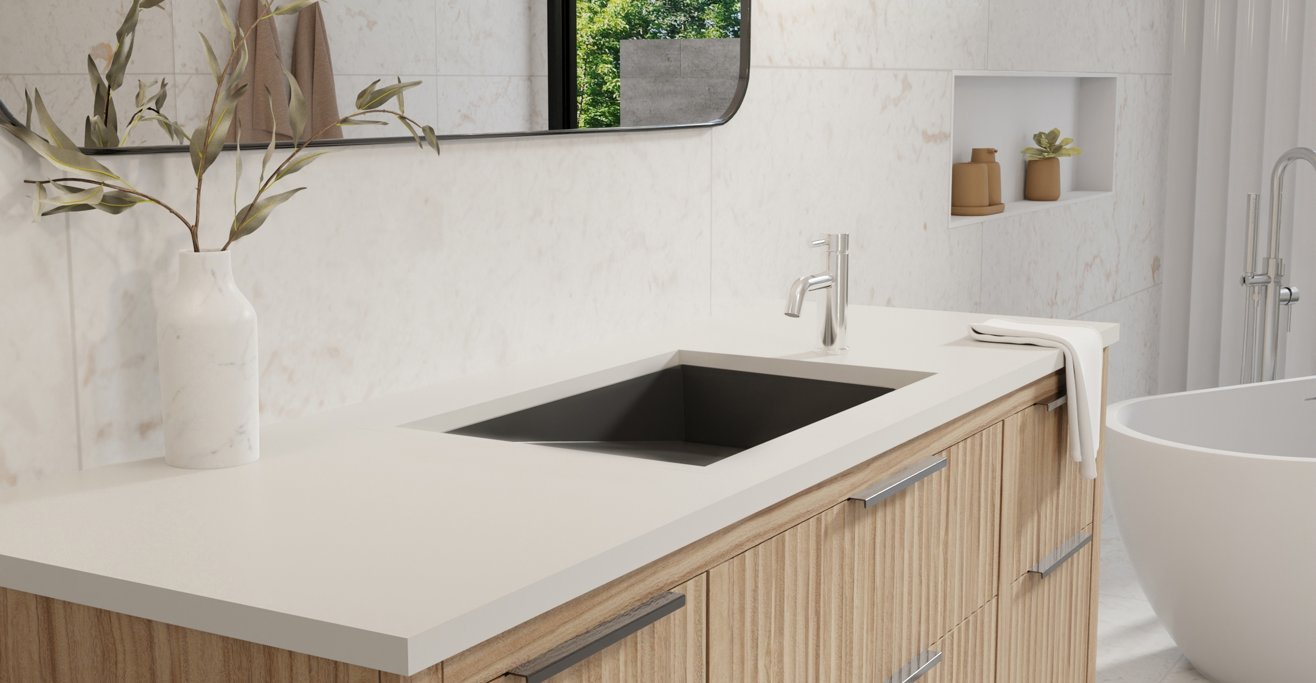 Undermount Ramp Sink UB-04-RL