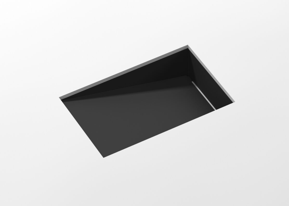 Undermount Ramp Sink UB-04-RL-BLK