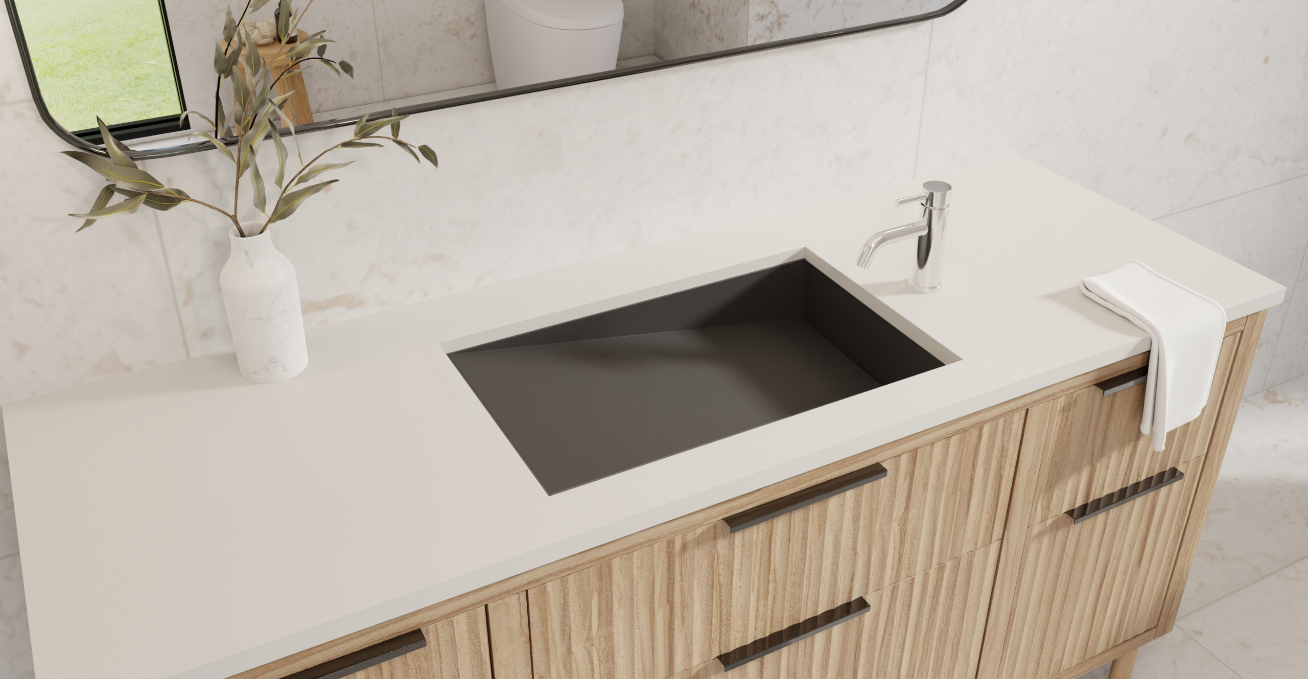 Undermount Ramp Sink UB-04-RL