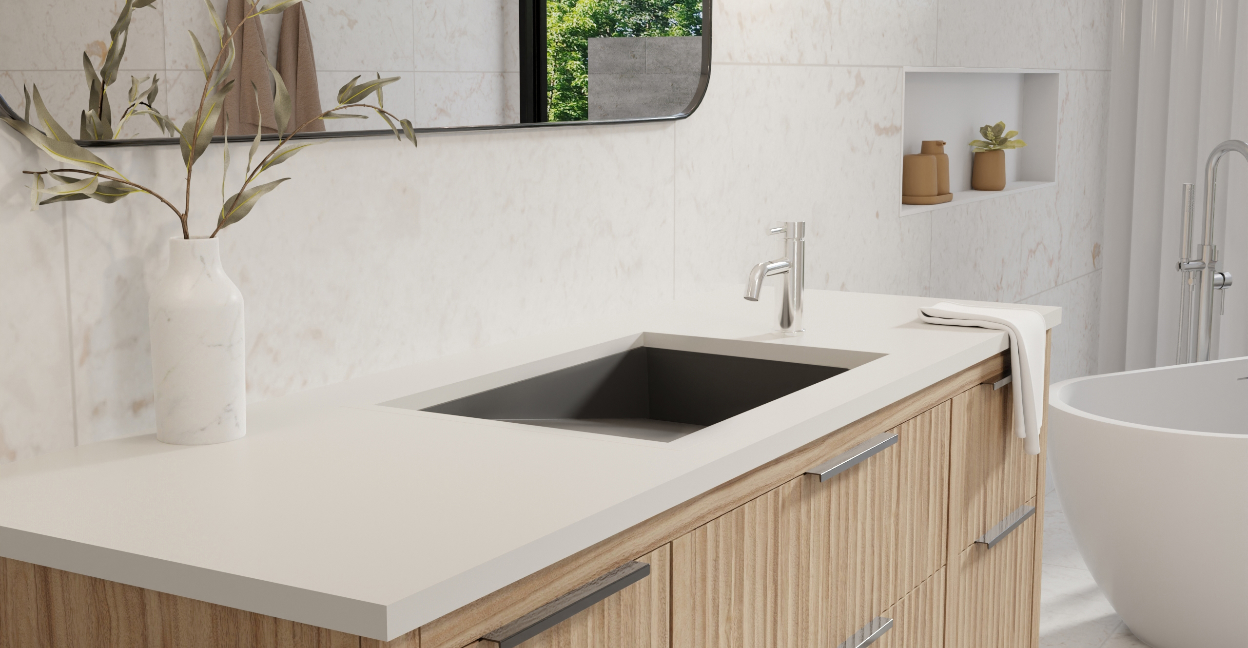 Undermount Ramp Sink UB-04-RL