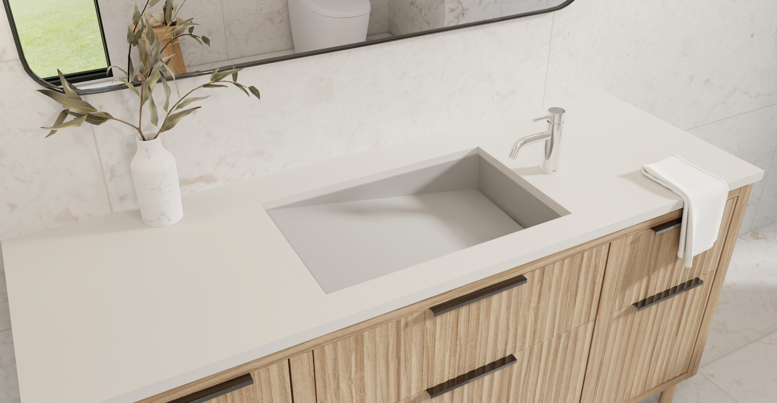 Undermount Ramp Sink UB-04-RL