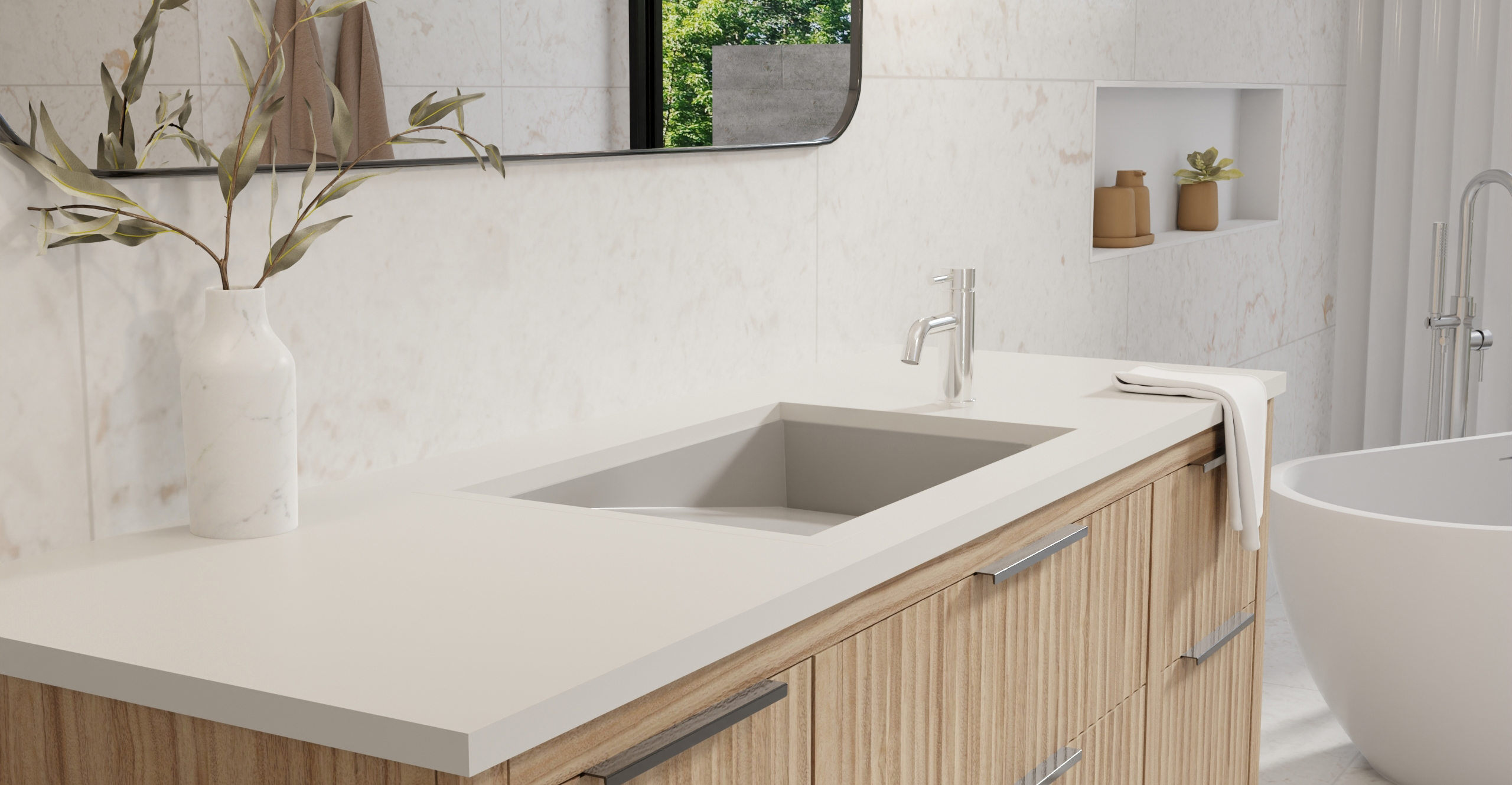 Undermount Ramp Sink UB-04-RL