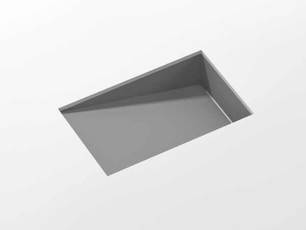 Undermount Ramp Sink UB-04-RL-GRY