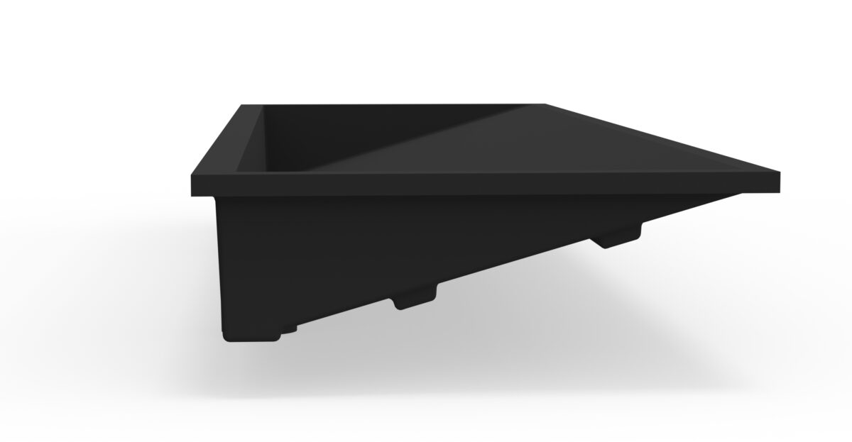 Undermount Ramp Sink UB-04-XL-BLK