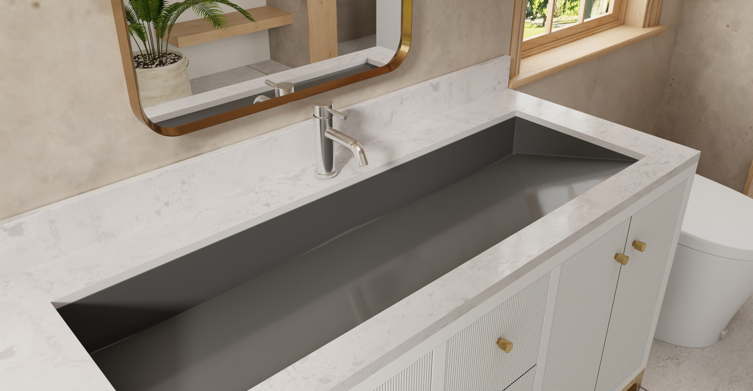 Undermount Ramp Sink UB-04-XL