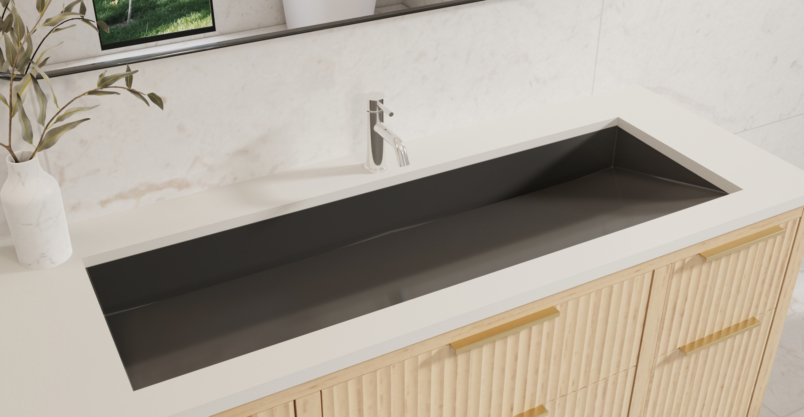 Undermount Ramp Sink UB-04-XL