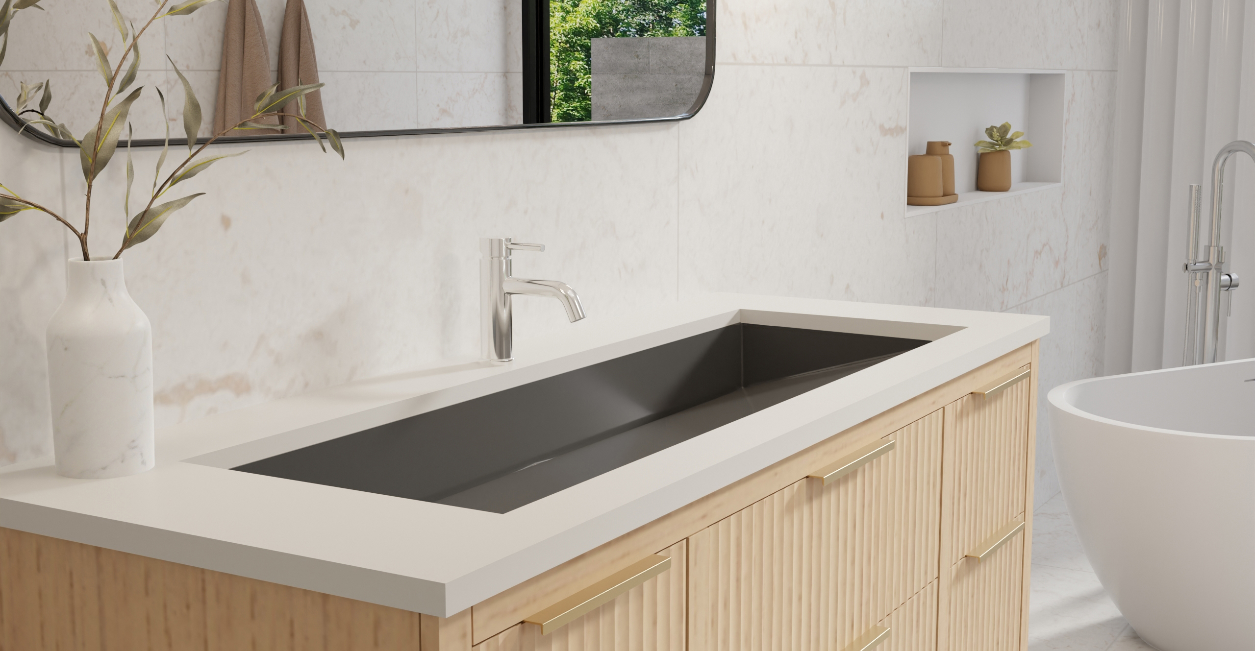 Undermount Ramp Sink UB-04-XL
