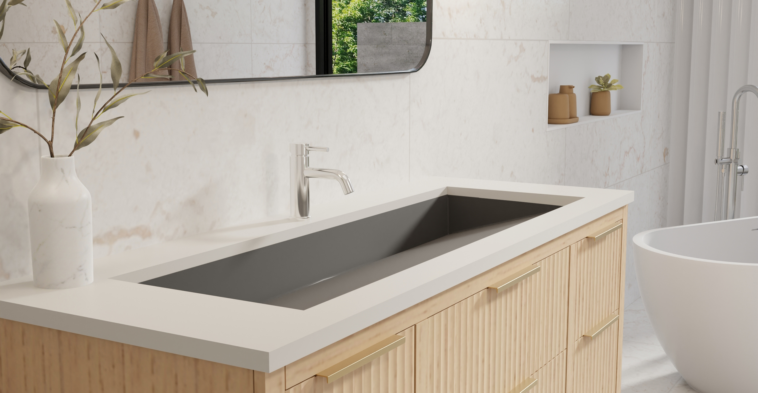 Undermount Ramp Sink UB-04-XL