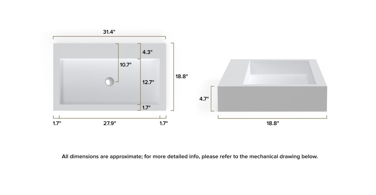 Countertop Sink WB-05-L