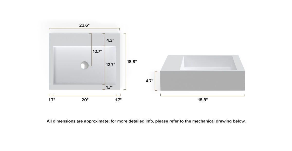 Countertop Sink WB-05-M