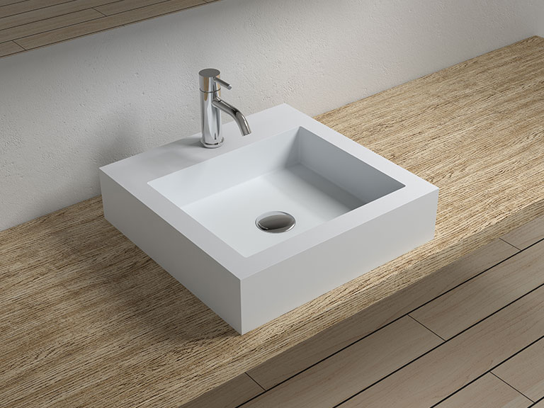 Small Countertop Sink Model WB05S Badeloft USA
