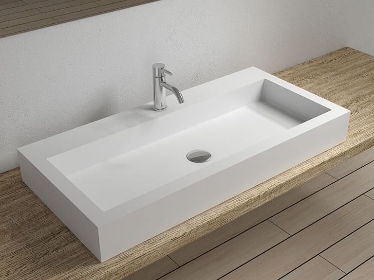 Extra Large Countertop Sink Model WB 05 XL Badeloft USA