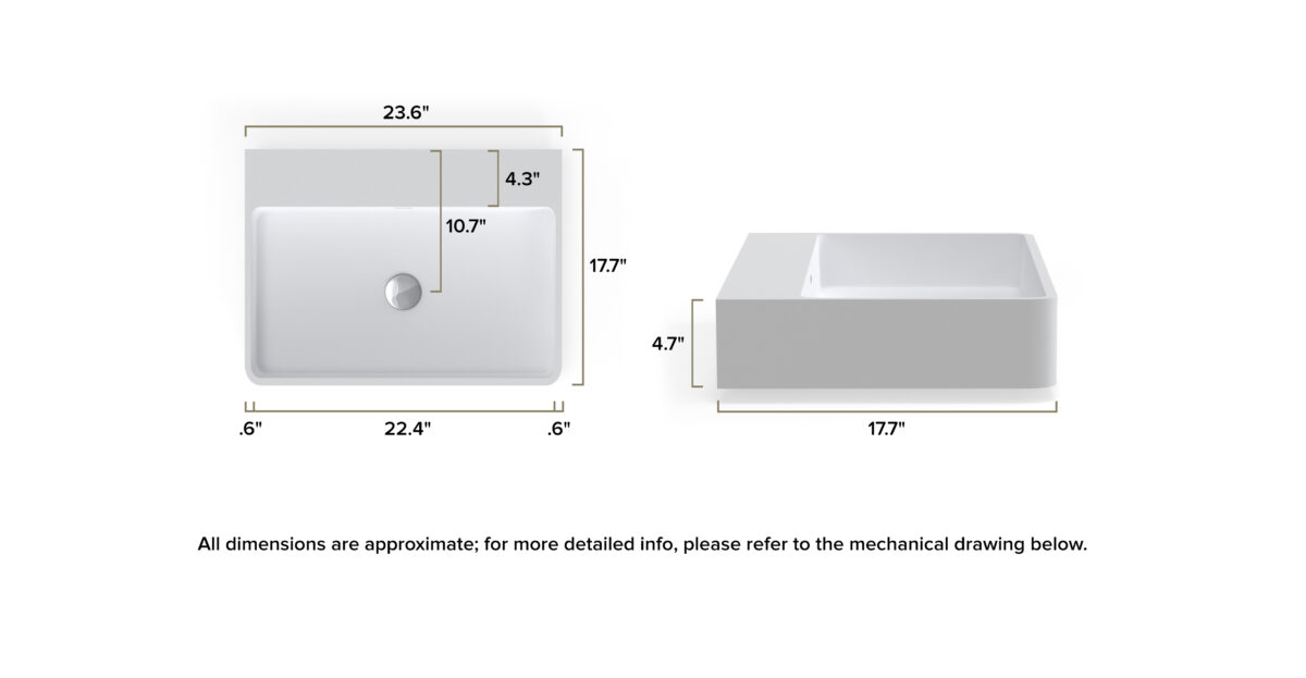 Wall Mounted Sink WT-01-M