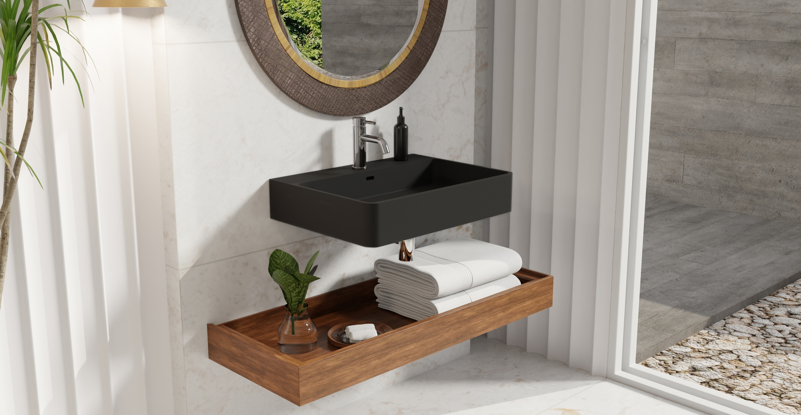 Wall Mounted Sink WT-01-M