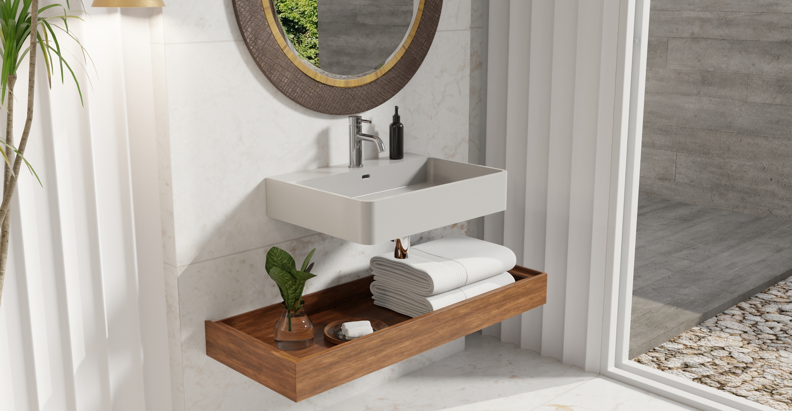 Wall Mounted Sink WT-01-M
