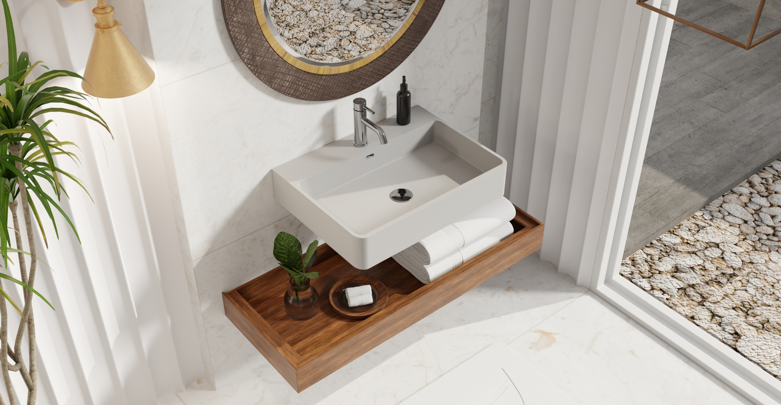 Wall Mounted Sink WT-01-M