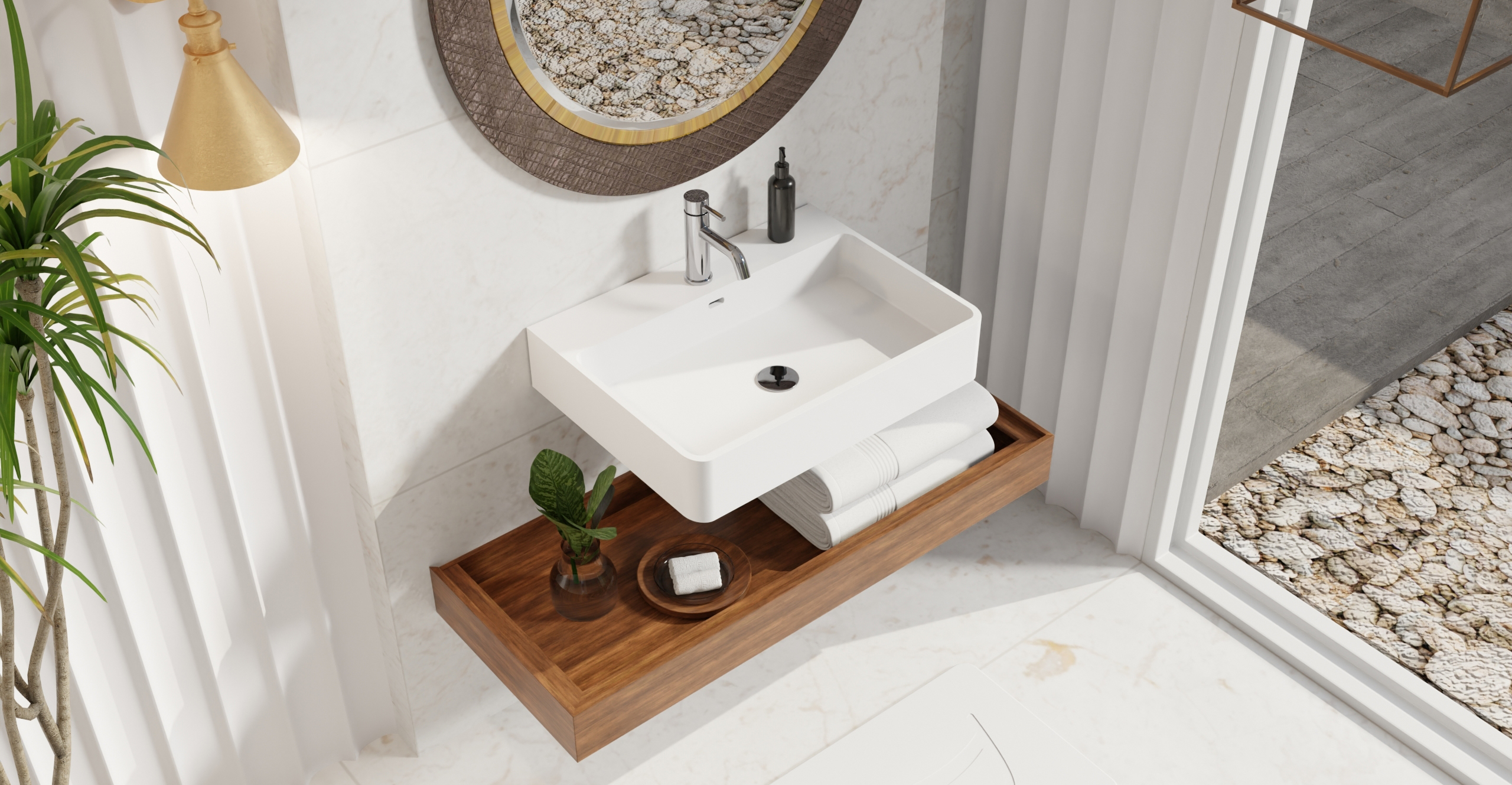 Wall Mounted Sink WT-01-M