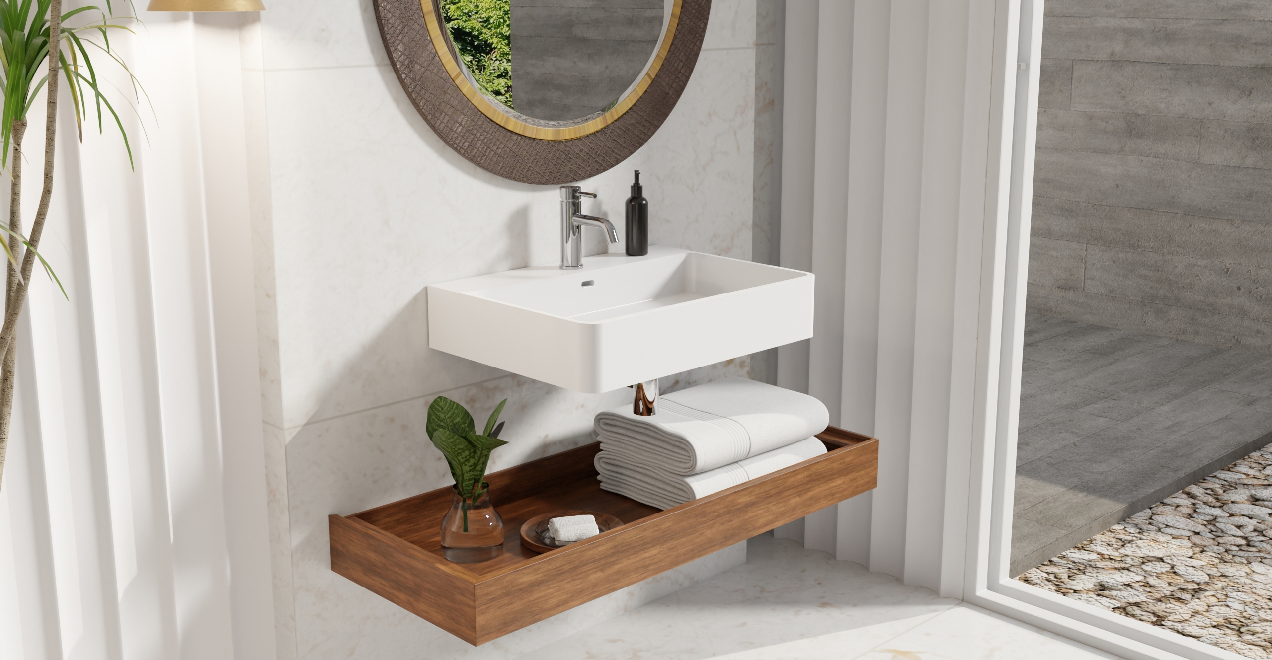 Wall Mounted Sink WT-01-M