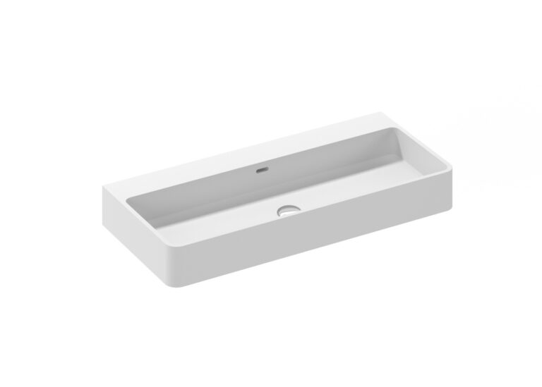 Wall Mounted Sink WT01XL Stone Resin Wall Mounted Sink by Badeloft