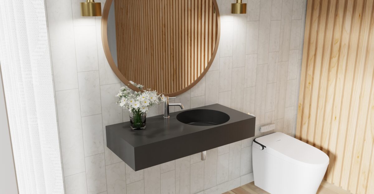Wall Mounted Sink WT-02-B