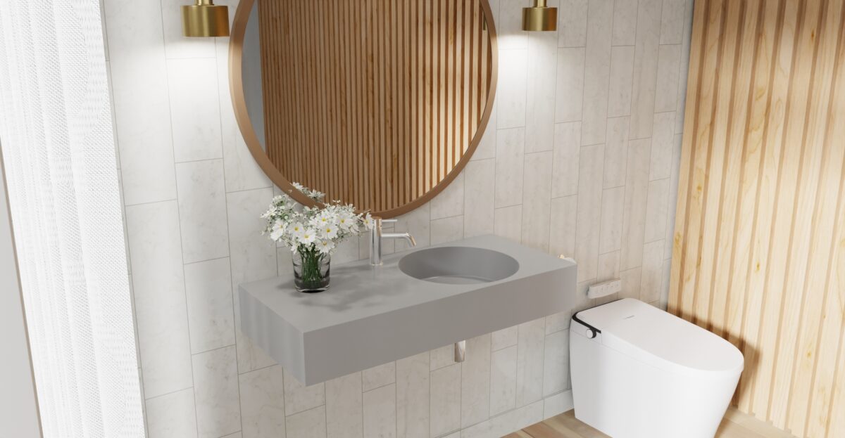 Wall Mounted Sink WT-02-B