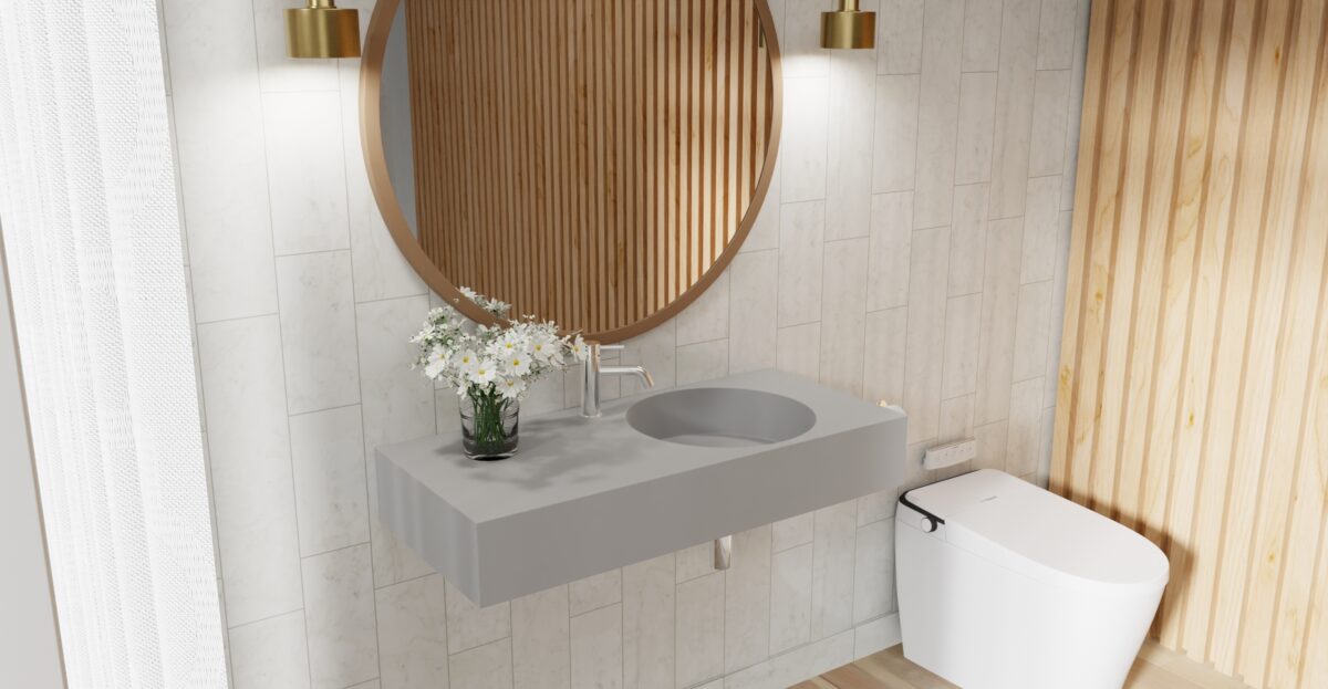 Wall Mounted Sink WT-02-B