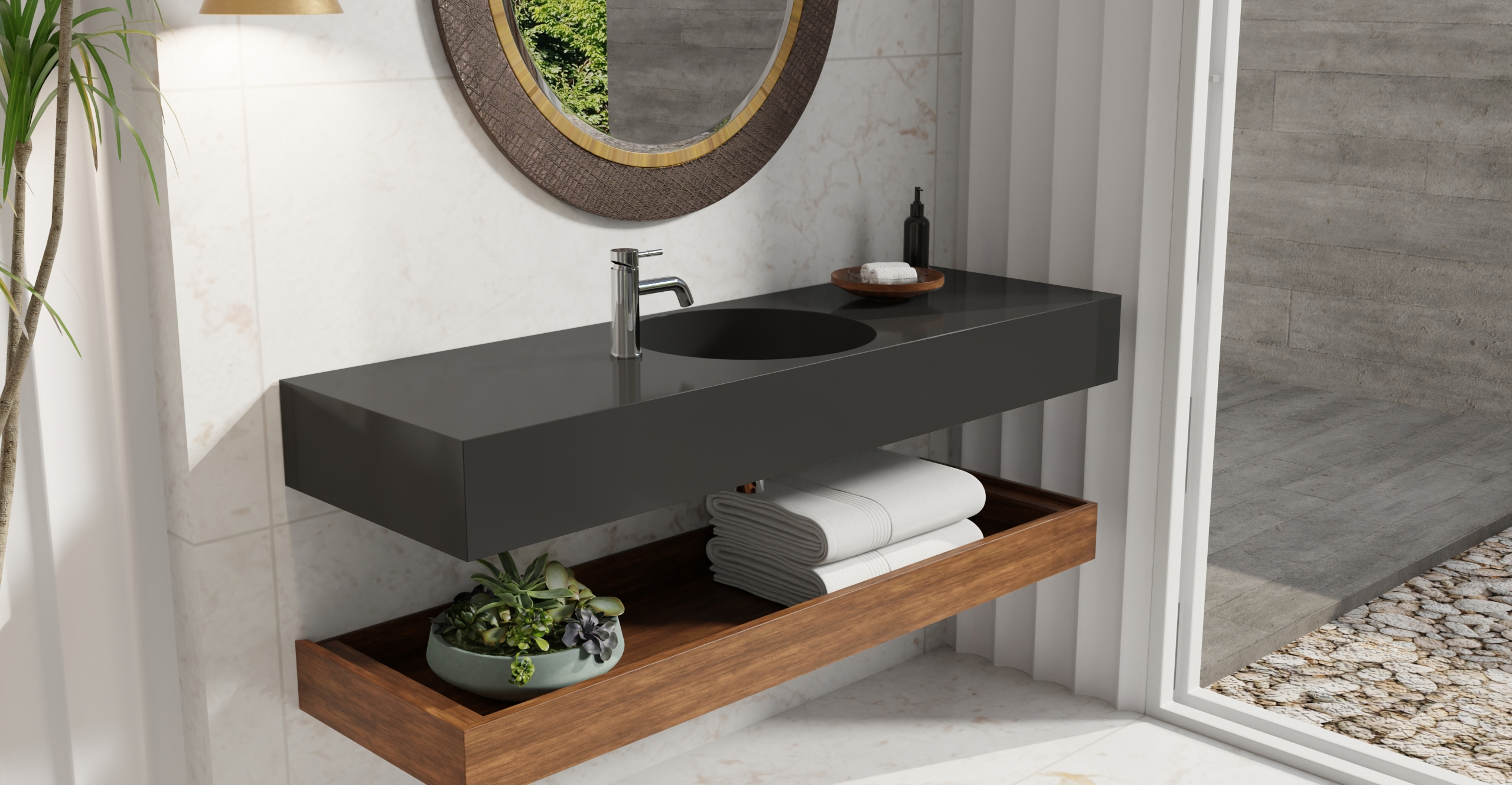 Wall Mounted Sink WT-02-C