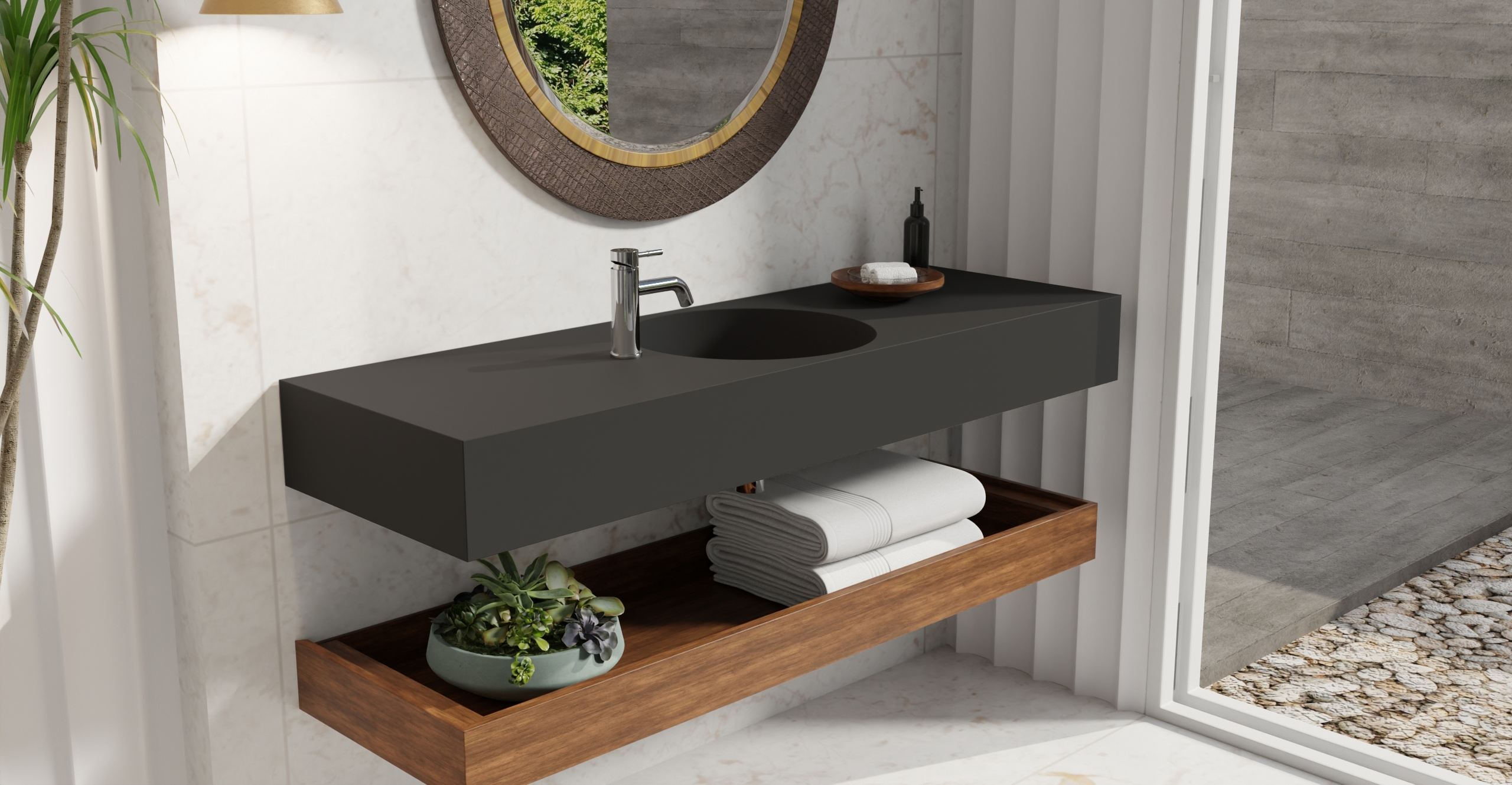Wall Mounted Sink WT-02-C
