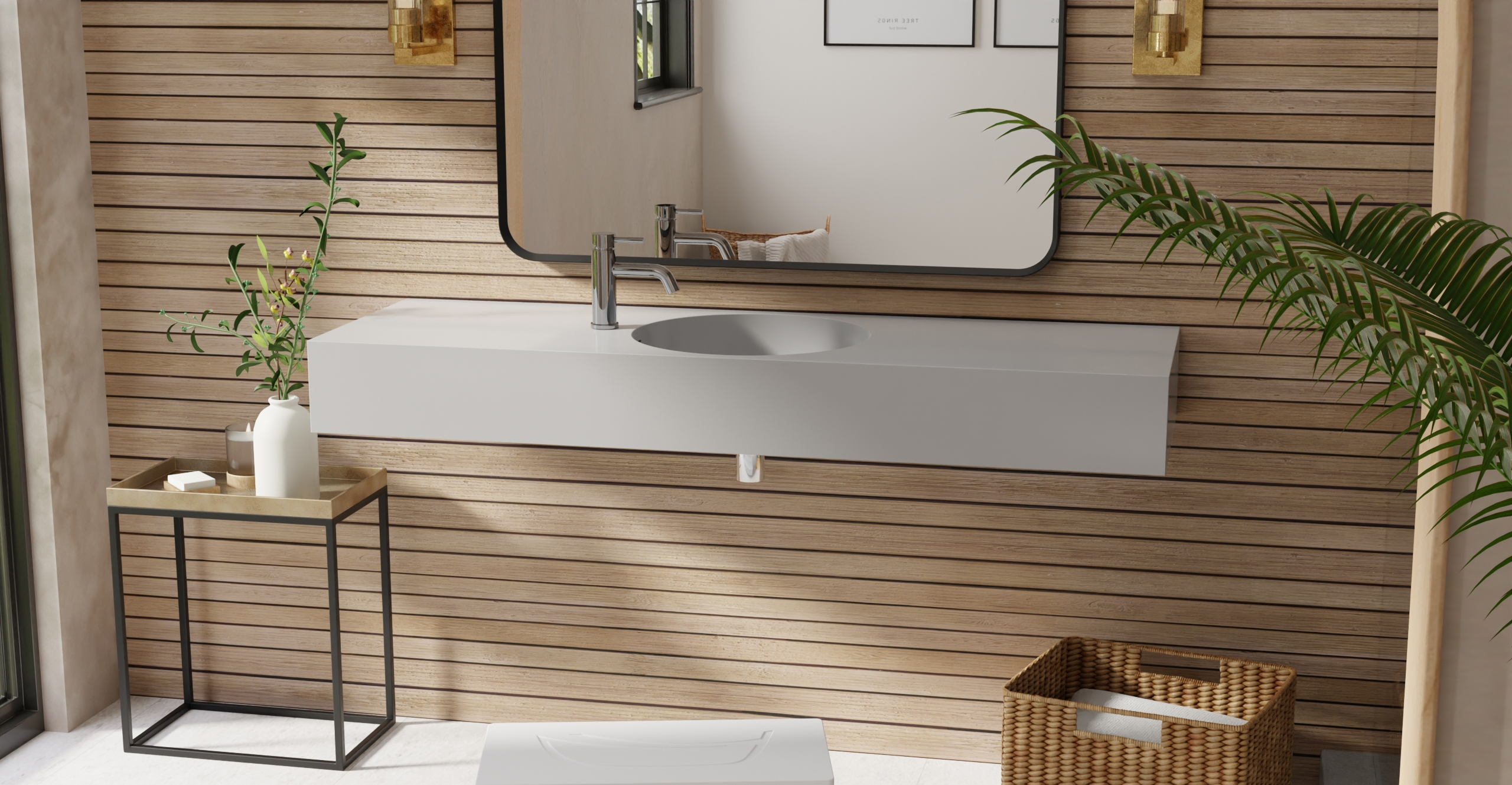 Wall Mounted Sink WT-02-C