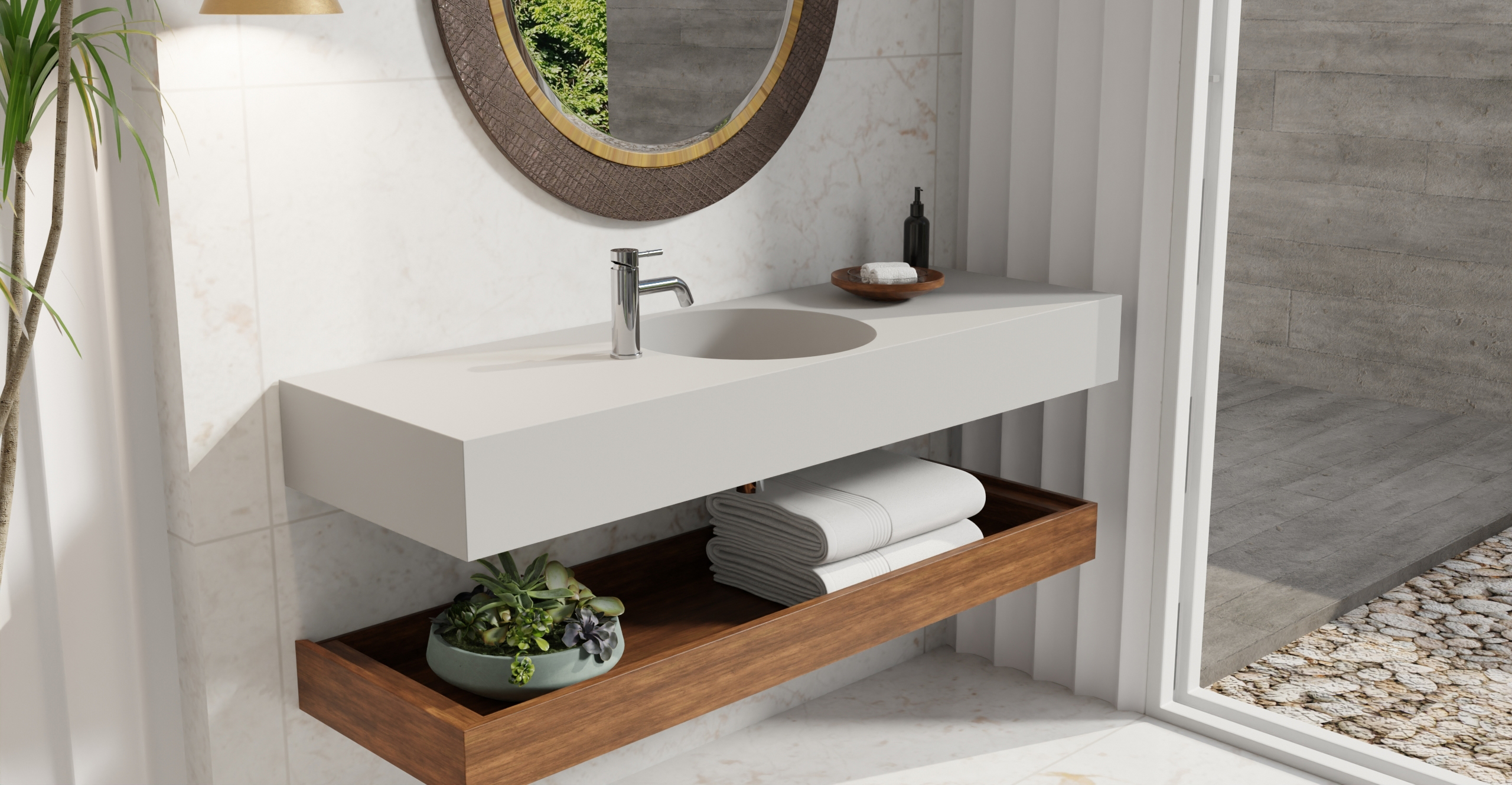 Wall Mounted Sink WT-02-C