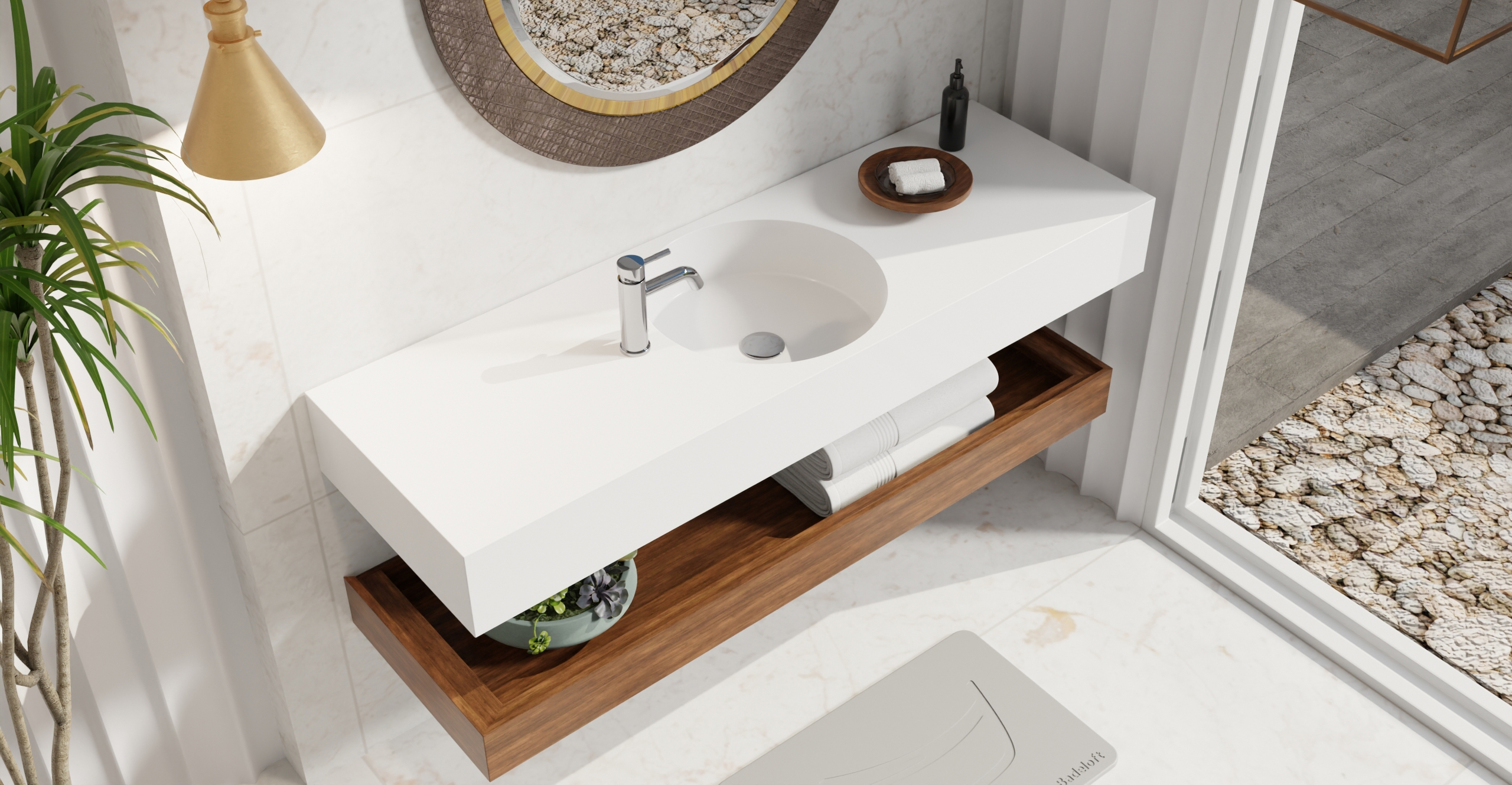 Wall Mounted Sink WT-02-C