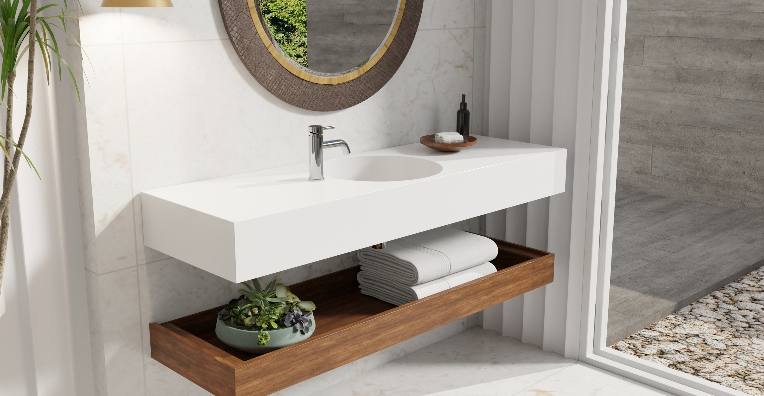 Wall Mounted Sink WT-02-C